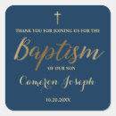 Buscar baptism cuadradas invitaciones Cruz dorada