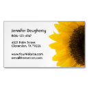 Buscar girasoles tarjetas de visita Floristería