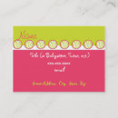 Buscar descarado tarjetas de visita Cebra