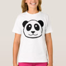 Buscar cara de la panda camisetas Adorable