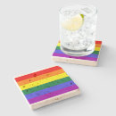 Buscar bandera del orgullo gay posavasos Lesbiana