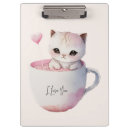 Buscar gatito pinza carpetas Kawaii