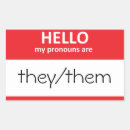 Buscar pronombres pegatinas Género