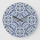 Buscar azulejo relojes de pared Flores