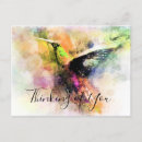 Buscar colibríes postales Acuarela