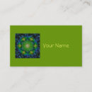 Buscar flor la vida de tarjetas de visita Mandala