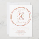 Buscar o feliz invitaciones 50 cumpleaños Cincuenta