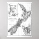 Buscar mapa de nueva zelanda posters Vintage
