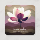 Buscar yoga tarjetas de visita Salud