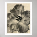 Buscar estampado de flores blanco y negro posters General y unisex