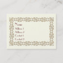 Buscar saludos del navidad tarjetas de visita Vintage