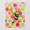 Buscar abeja de la miel postales 1 ª miel