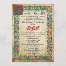 Buscar manuscrito medieval invitaciones Vintage