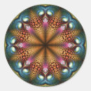 Buscar fractal pegatinas Rosa