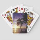 Buscar palmera barajas de cartas Silueta