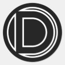 Buscar letra d pegatinas Inicial