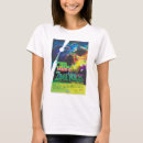 Buscar mundos extranjeros camisetas Para ella