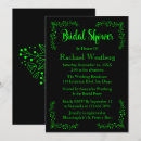 Buscar verde lima y negro invitaciones Para ella