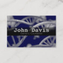 Buscar genética tarjetas de visita Dna