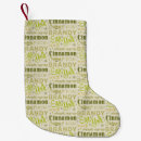 Buscar aguacate calcetines navideños Verde