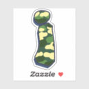 Buscar camuflaje pegatinas parachoque Verde