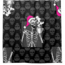 Buscar calavera cortinas de baño Espeluznante