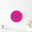 Buscar fucsia relojes de pared Rosa