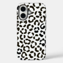 Buscar leopardo blanco y negro iphone fundas Patrón