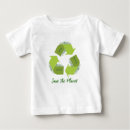 Buscar medio ambiente bebe camisetas Salvar el planeta
