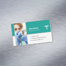 Buscar símbolo la enfermera de tarjetas de visita Caduceus