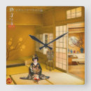 Buscar geisha relojes de pared Vintage