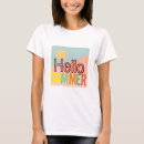 Buscar hola mujer camisetas Blanco