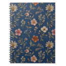Buscar flor de lis cuadernos Azul