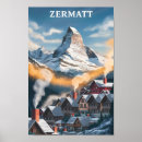 Buscar zermatt arte Vintage