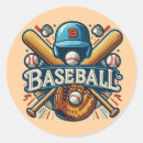 Buscar amantes del béisbol pegatinas General y unisex