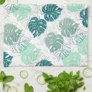 Buscar hojas tropicales verdes paños de cocina General y unisex