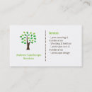 Buscar servicio del árbol tarjetas de visita Para él