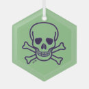 Buscar cráneo y huesos adornos Ornamento