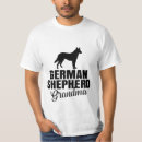 Buscar pastor alemán camisetas Abuela