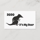 Buscar rata tarjetas de visita Zodiaco