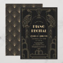 Buscar art déco invitaciones Gatsby