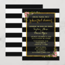 Buscar lujo 11x16 vertical invitaciones Oro