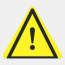 Buscar signo de exclamación pegatinas Peligro