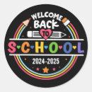 Buscar de nuevo a escuela pegatinas General y unisex