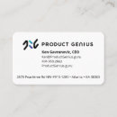 Buscar genio tarjetas de visita Negocio