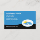 Buscar energía renovable tarjetas de visita Poder