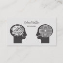 Buscar psiquiatra tarjetas de visita Médica