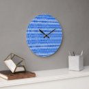 Buscar zafiro relojes de pared Azul real