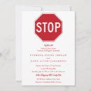 Buscar señal de tráfico invitaciones Firmar