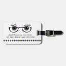 Buscar ojos etiquetas para maletas Gafas